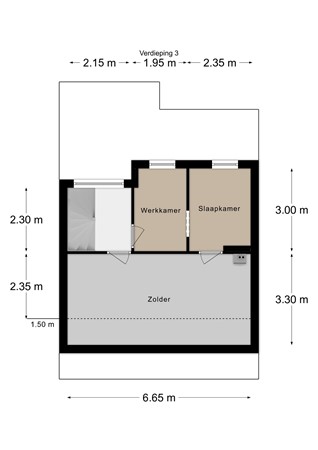 Floorplan - Maastrichterlaan 128, 6291 EV Vaals